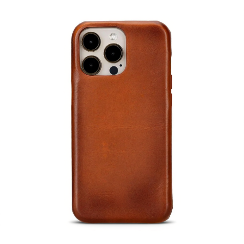 F360 iPhone 15 Series Full Genuine Leather Back Cover 1
